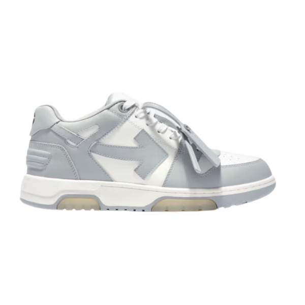 OFF-WHITE Out Of Office Calf Leather –  White Grey