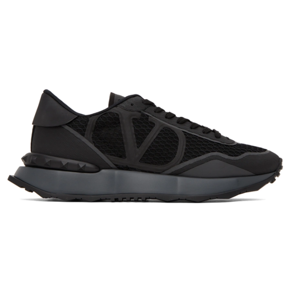 Valentino Garavani Black Netrunner Sneakers
