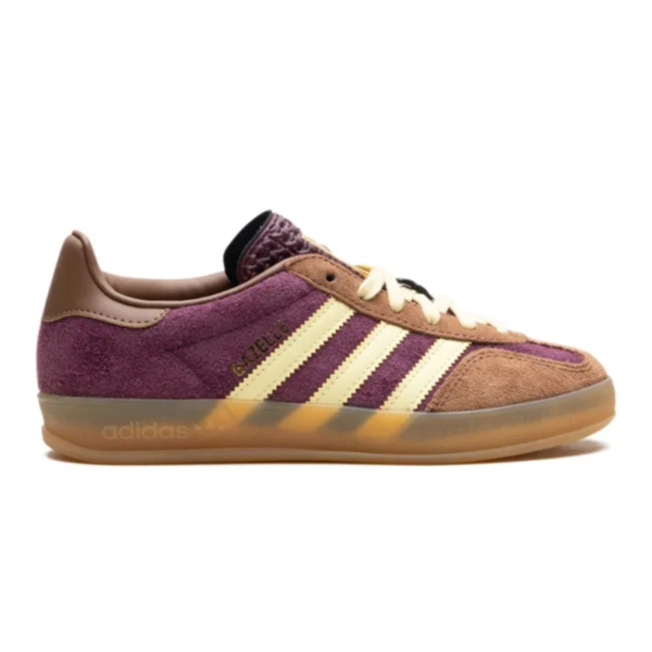 Adidas Gazelle Indoor - Maroon Almost Yellow