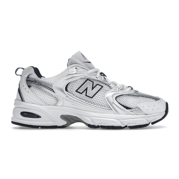 New Balance 530 - White Silver Navy