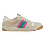 Gucci Screener - Cream Leather