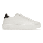 Louis Vuitton Time Out - Debossed Monogram Leather White