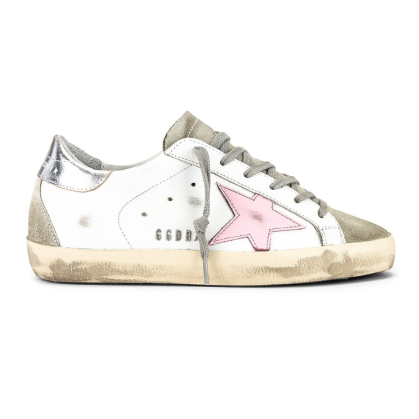 Golden Goose Super-Star Ice - White Orchid Pink