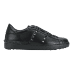 Valentino Garavani Rockstud Untitled Black Ruthenium-finish Stud