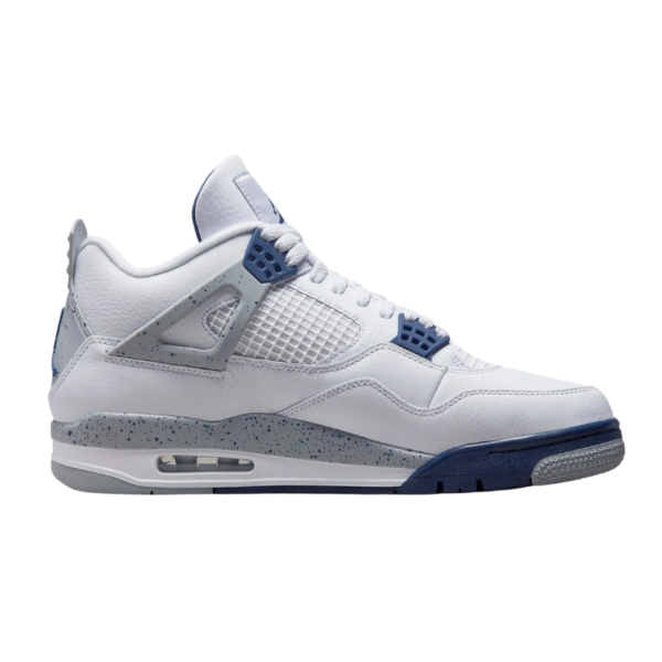 Jordan 4 - White Midnight Navy
