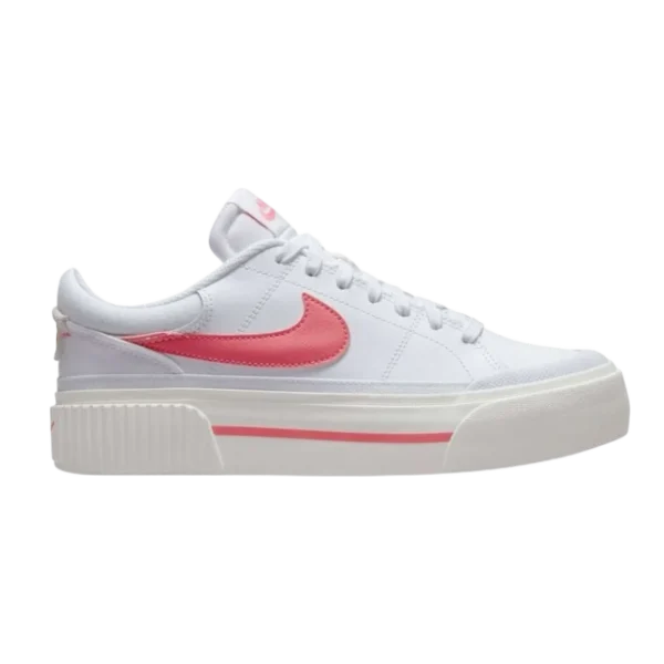 Nike Court Legacy Lift – White Coral