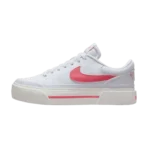 Nike Court Legacy Lift – White Coral - Image 2