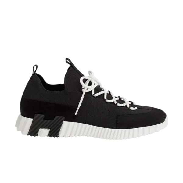 Hermes Lift slip-on sneaker Noir / Blanc