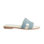 Hermes Oran Sandal Bleu/Clair
