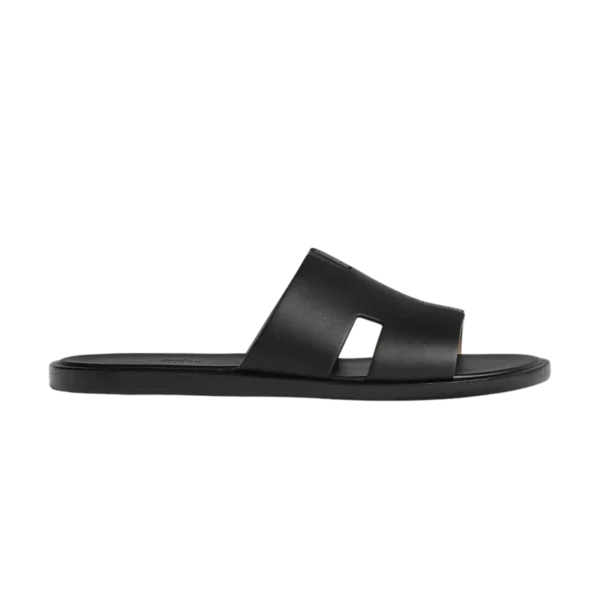 Hermes Izmir Sandal Noir Black