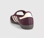 Adidas Samba Jane Maroon Cream White Gold Metallic - Image 3
