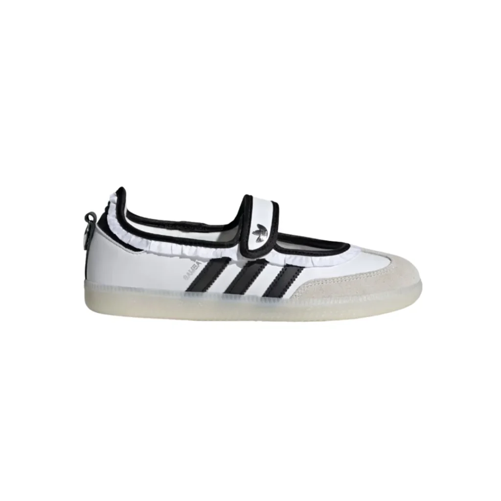 Adidas Samba Jane Frill Ruffle White Black