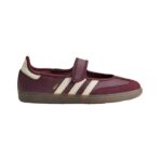 Adidas Samba Jane Maroon Cream White Gold Metallic