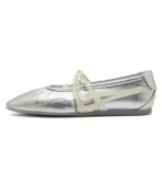 Onitsuka Tiger GYMNARINA ROSE SILVER/CREAM - Image 2