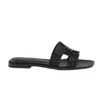 Hermès Oran sandal 'Noir'