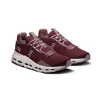 On Running Women's Cloudnova 2 in Maroon/Peony - Image 2