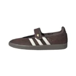 Adidas Samba Jane Mary Jane Shoes Brown Jade White - Image 2