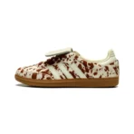 adidas Samba LT Cow Print Brown White - Image 2
