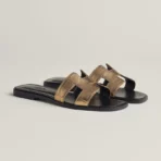 Hermès Oran sandal 'Doré Foncé' - Image 2