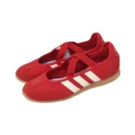 Adidas Barreda Mary Jane Better Scarlet Off White ballet falts - Image 4