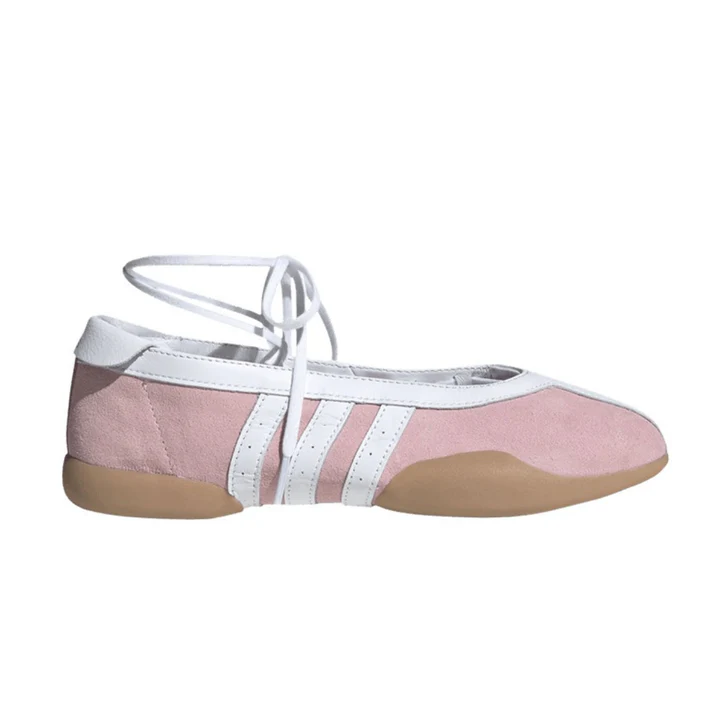 48CD390D-09E2-420B-A01D-75F1FD31A199.webp adidas Taekwondo Mei Ballet 'Clear Pink Gum' - Image 1