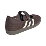 Adidas Samba Jane Mary Jane Shoes Brown Jade White - Image 4