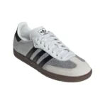 Adidas Samba OG Crystal white/Core white/Silver Metallic - Image 3