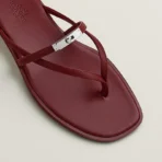 Hermès Miss sandal 'Rouge H' - Image 3