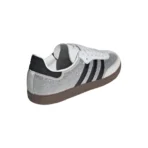 Adidas Samba OG Crystal white/Core white/Silver Metallic - Image 4