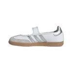 Adidas Samba Jane White Silver Metallic Gum - Image 2