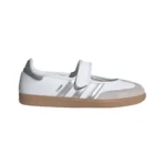 Adidas Samba Jane White Silver Metallic Gum