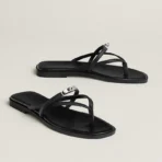 Hermès Miss sandal 'Noir' - Image 3