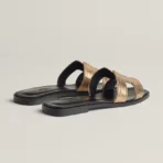 Hermès Oran sandal 'Doré Foncé' - Image 3