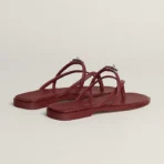Hermès Miss sandal 'Rouge H' - Image 4